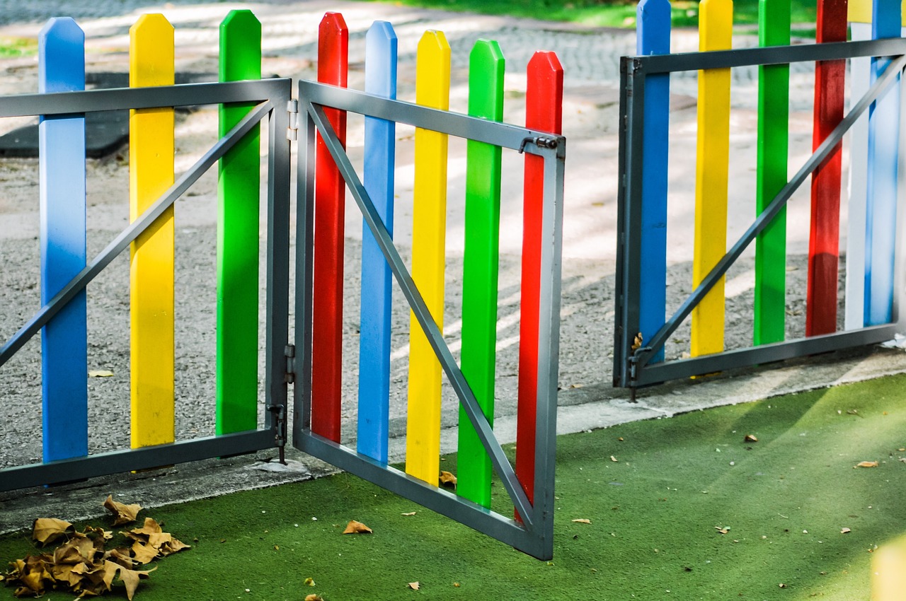 Little Cedars preschool outdoor play yard